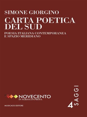 cover image of Carta poetica del Sud